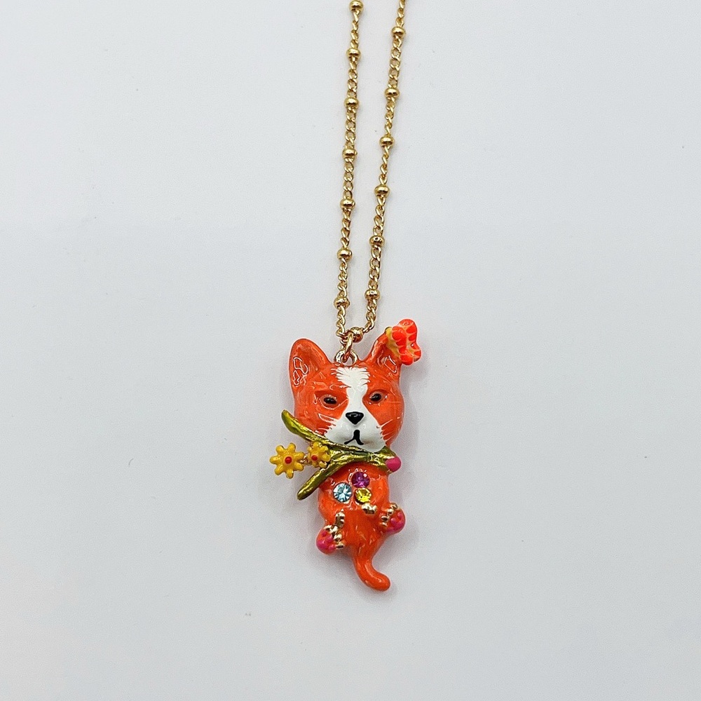 Les Nereides dog necklace